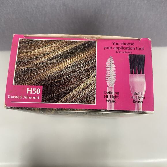 Loreal Hi-Light Hair Color H50 Toasted Almond Brush On Highlights - Picture 5 of 6